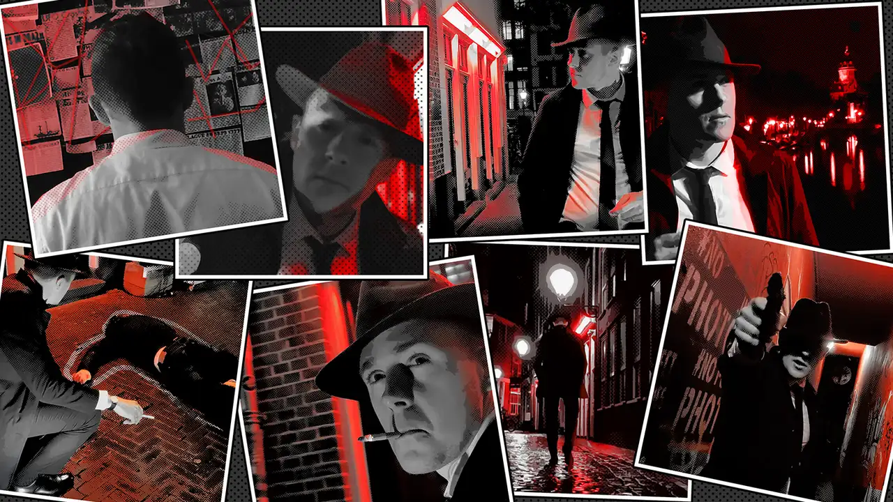 A Death in the Red Light Art