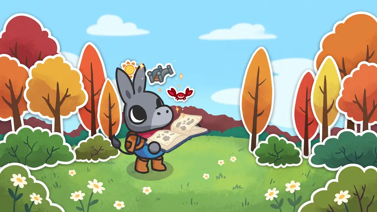 A Tiny Sticker Tale Art