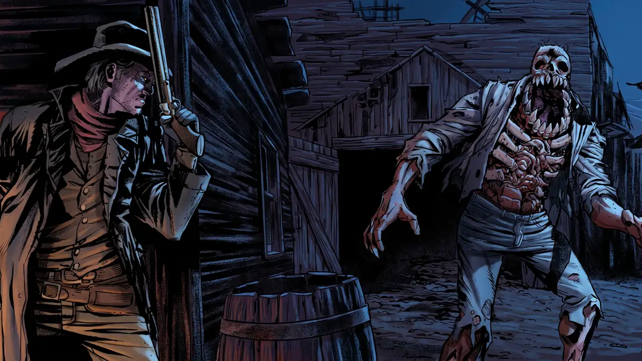 Blood West Art