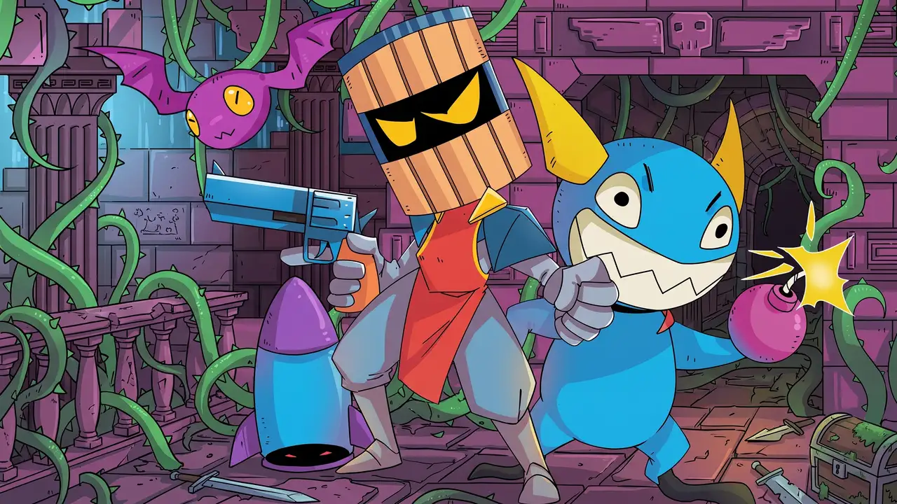 Bucket Knight Art