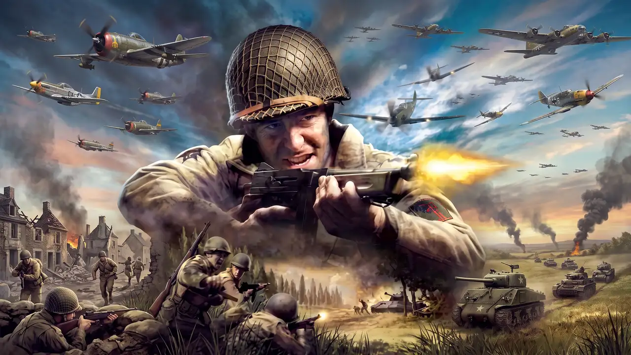 Call of Duty 2: Big Red One Art