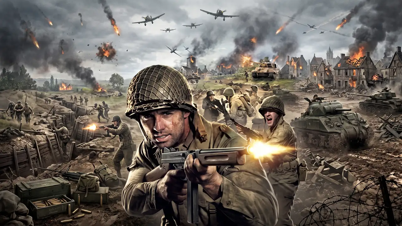 Call of Duty 3 Art