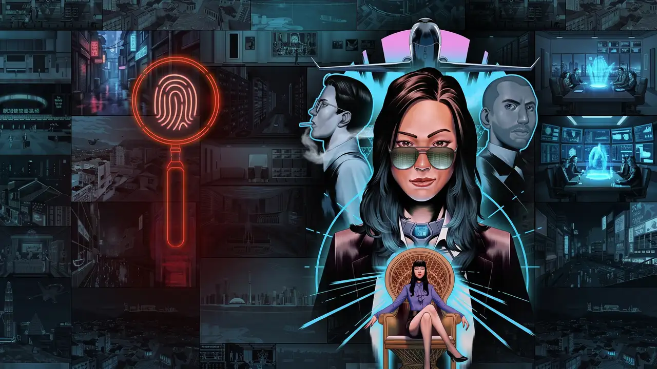 Chinatown Detective Agency Art