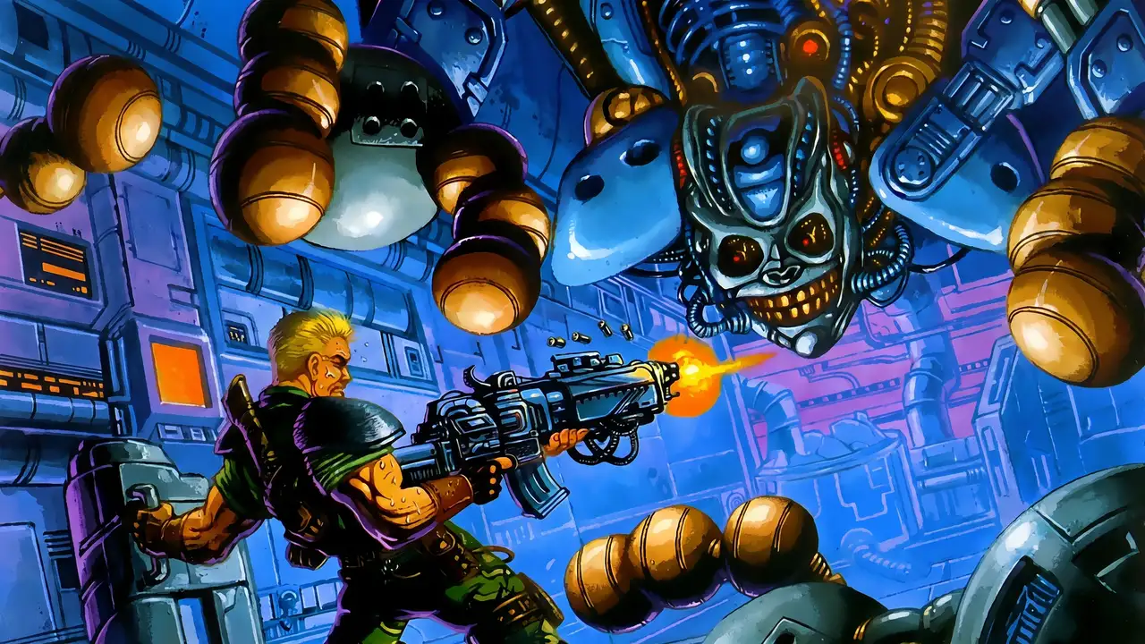 Contra: Hard Corps Art