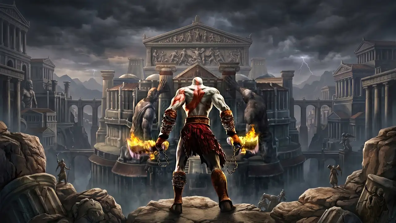 God of War II Art