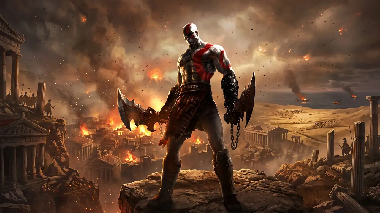 God of War: Ghost of Sparta Art
