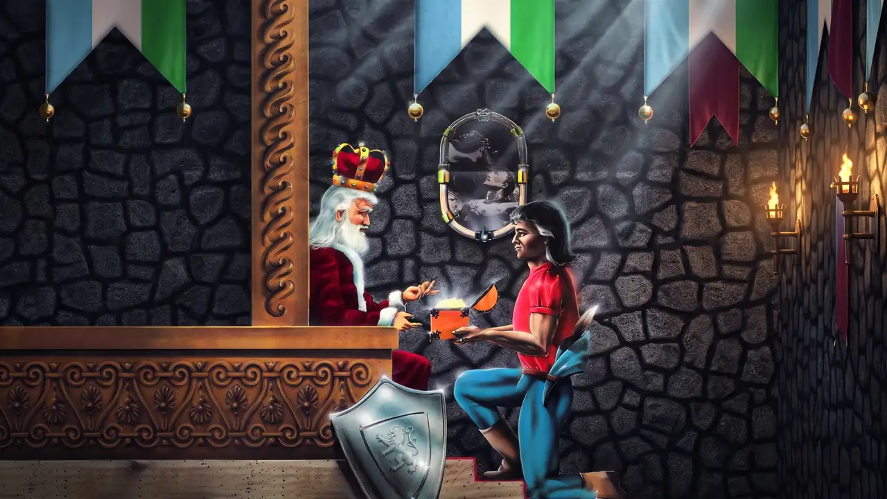 King's Quest: Quest for the Crown Art