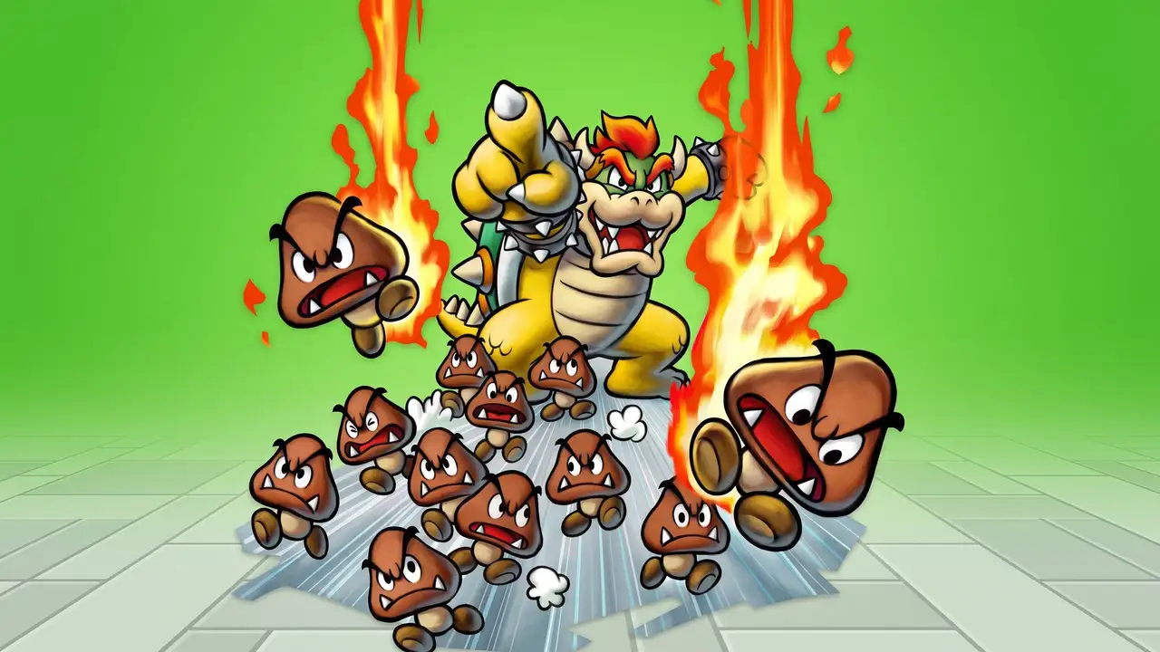 Mario & Luigi: Bowser's Inside Story Art