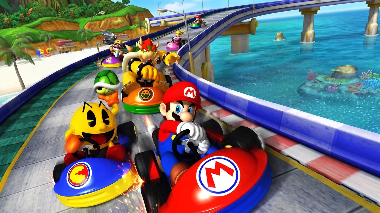 Mario Kart Arcade GP Art