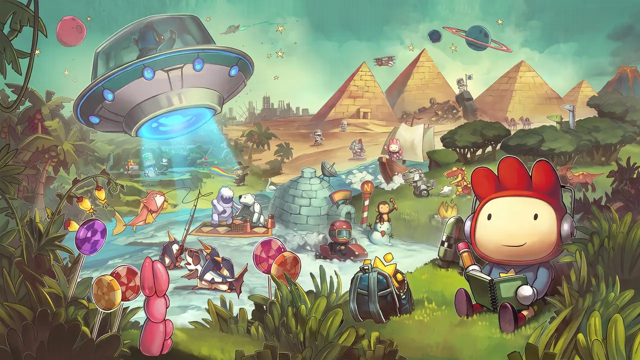 Scribblenauts Unlimited Art