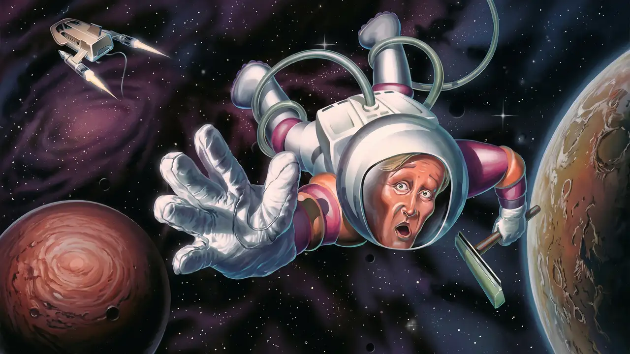 Space Quest 6: The Spinal Frontier Art