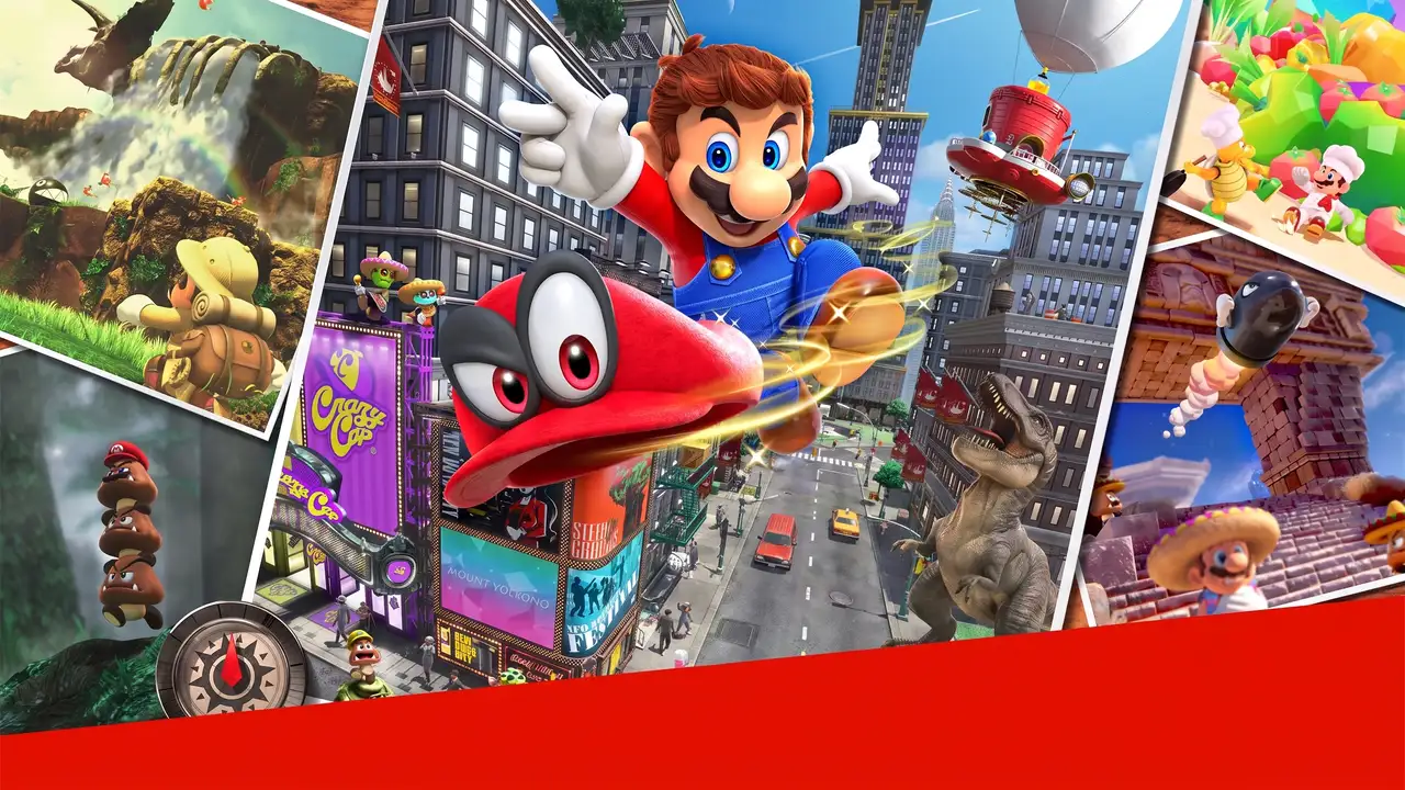 Super Mario Odyssey Art